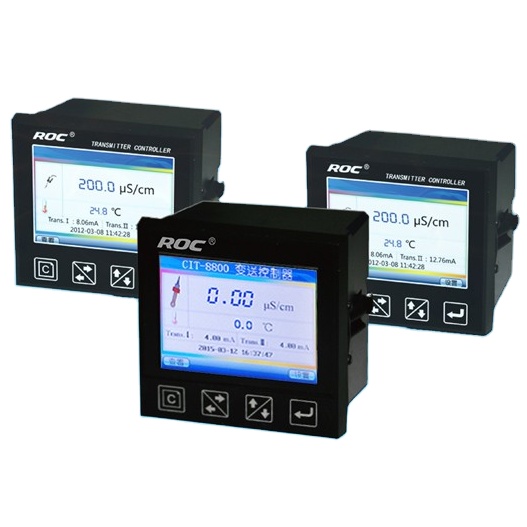 Inductive Conductivity/Concentration Online Controller for water quality measurement